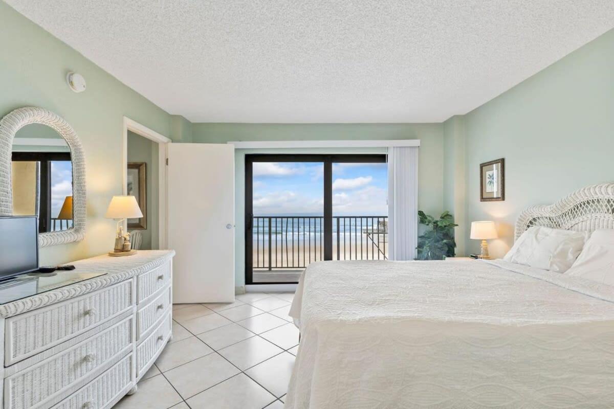 Ocean Front Condo With Amazing Views! Sunglow Resort 402 By Brightwild Daytona Beach Shores Kültér fotó